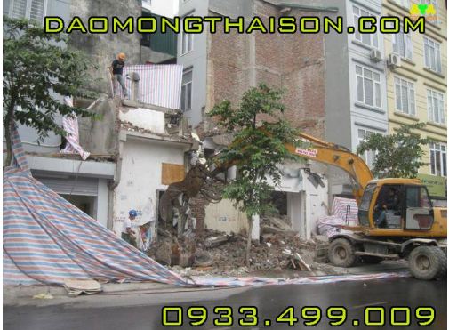Dịch vụ phá dỡ công trình - Xây Dựng Thái Sơn - Công Ty TNHH Kỹ Thuật Xây Dựng Thái Sơn